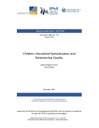 Children, Household Specialization and  Relationship Quality