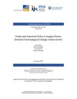 Trade and Industrial Policy in Supply Chains: Directed Technological Change in Rare Earths