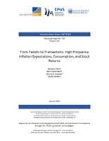 From Tweets to Transactions: High-Frequency Inflation Expectations, Consumption, and Stock Returns
