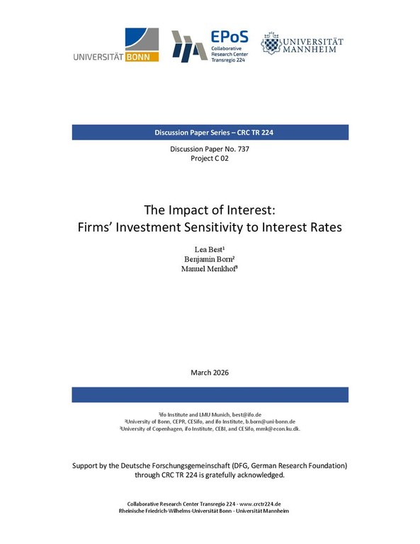 The Impact of Interest: Firms’ Investment Sensitivity to Interest Rates