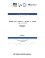 Missing Men and Women’s Demand for Political Representation