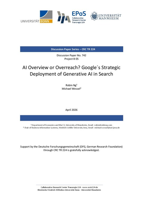 AI Overview or Overreach? Google’s Strategic Deployment of Generative AI in Search