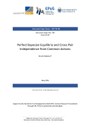 Perfect Bayesian Equilibria and Cross-Pair Independence from Common Actions
