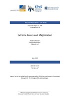 Extreme Points and Majorization