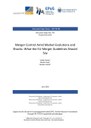 Merger Control Amid Market Evolutions and Shocks: What the EU Merger Guidelines Should Say