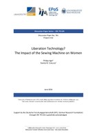 Liberation Technology? The Impact of the Sewing Machine on Women
