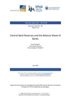 Central Bank Reserves and the Balance Sheet of  Banks