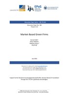 Market-Based Green Firms