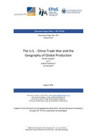 The U.S.–China Trade War and the Geography of Global Production