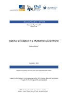 Optimal Delegation in a Multidimensional World
